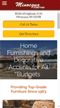 Mobile Screenshot of minocquafurniture.com